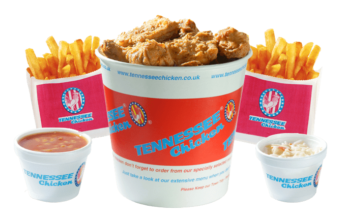 Order a variety of meal deals from Tennessee Chicken